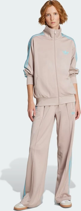 adidas Adicolor Classics Loose Firebird Originals Trainingsjacke wonder taupe/blue glow (Damen)