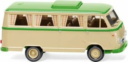 Wiking Borgward Campingbus B611 elfenbeinbeige/gelbgrün