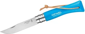 Opinel No. 7 Inox Taschenmesser baroudeur cyan