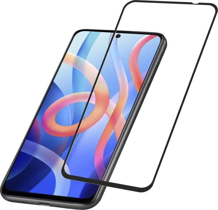 Cellularline Impact Glass Capsule für Xiaomi Redmi Note 11 schwarz