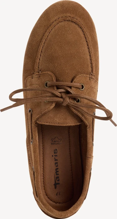 Tamaris Ledermoccassin braun (Damen)