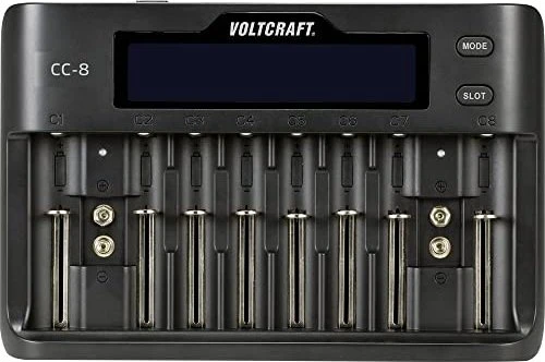 Voltcraft CC-8 Rundzellen-Ladegerät