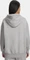 Under Armour Icon Fleece Oversize Hoodie mod grey light heather/white (Damen) Vorschaubild