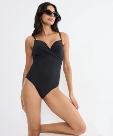Triumph Summer Twist Badeanzug schwarz (Damen)