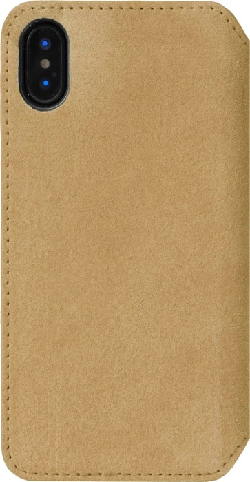 Krusell Broby 4 Card SlimWallet für Apple iPhone X/XS cognac-braun