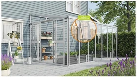Vitavia Athena 11900 ESG/HKP Gewächshaus anthrazit
