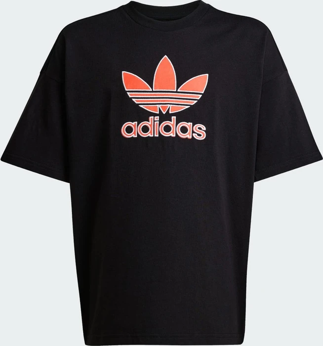 adidas Oversize Trefoil T-Shirt kurzarm schwarz (Junior)