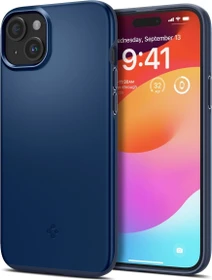Spigen Thin Fit für Apple iPhone 15 Plus navy blue
