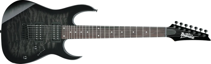 Ibanez GRG7221QA TKS Transparent Black Sunburst
