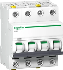 Schneider Electric Leitungsschutzschalter iC60N 4P 4A C
