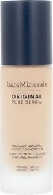 bareMinerals Pure Serum Radiant Natural Liquid Foundation 2.5 light warm LSF20, 30ml