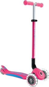 Globber Primo Foldable Plus Lights Kickboard rosa