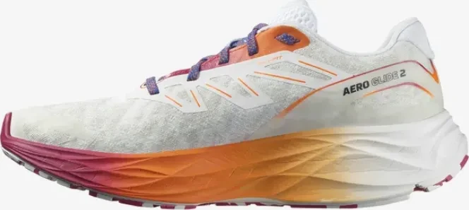Salomon Aero Glide 2 white/dragon fire/vivacious (Herren)