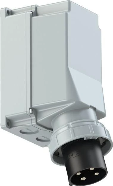 PCE CEE-Wandgerätestecker 125A 4p 7h IP67 POWER TWIST