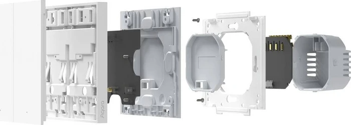 Aqara Smart Wall Switch H1, 1-fach