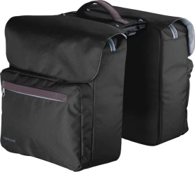 racktime Ture 2.0 Doppel Gepäcktasche carbon black