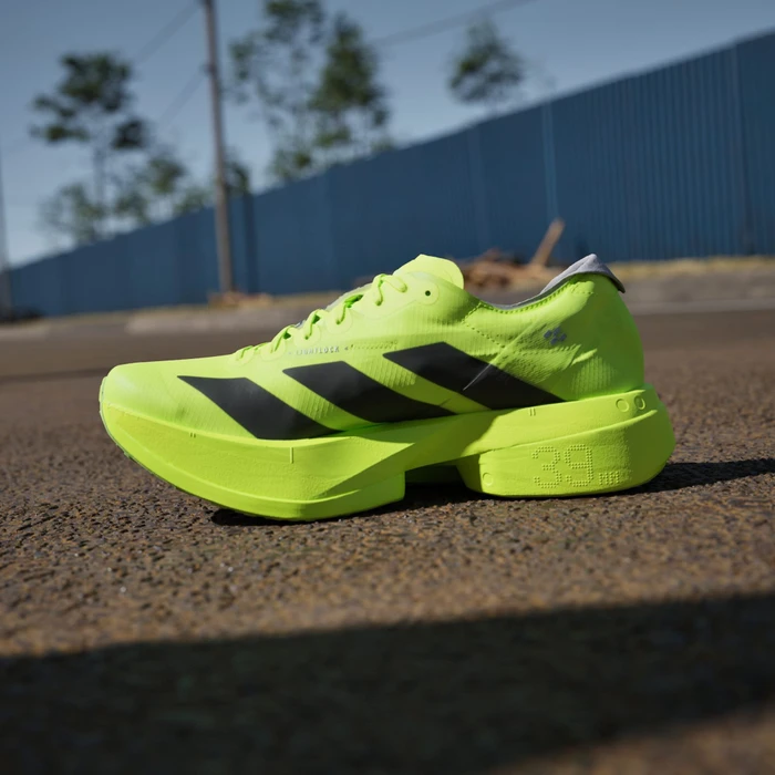 adidas Adizero Adios Pro 4 lucid lemon/core black/halo silver (Herren)
