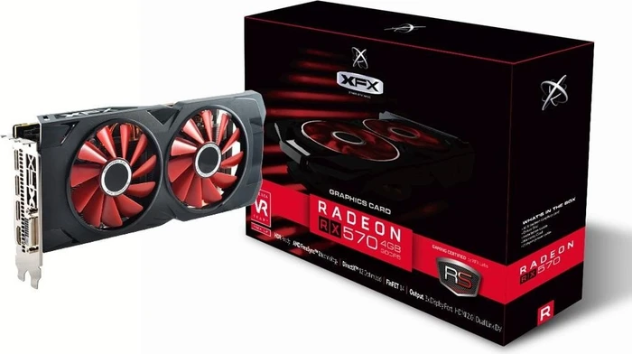 XFX Radeon RX 570 RS XXX Edition, 4GB GDDR5, DVI, HDMI, 3x DP