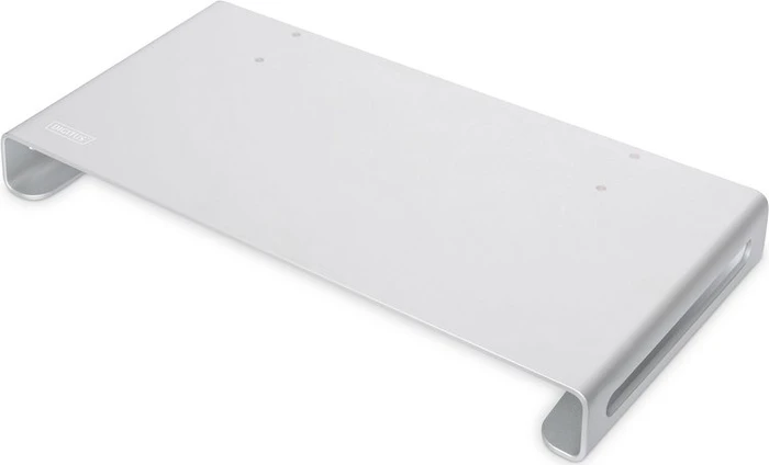 Digitus USB-C Docking Station 11-in-1 mit Aluminium Monitor Stand, silber