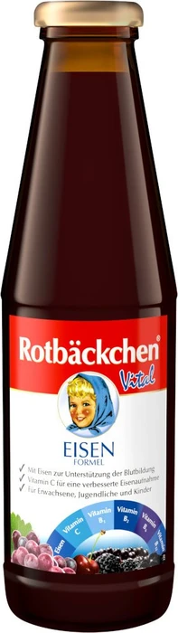Rotbäckchen Vital Eisen Saft, 450ml