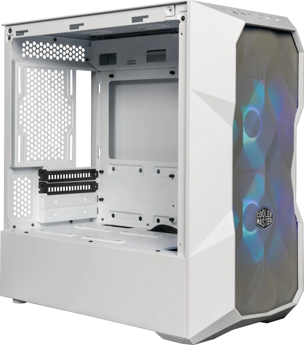 Cooler Master MasterBox TD300 Mesh, weiß, Glasfenster