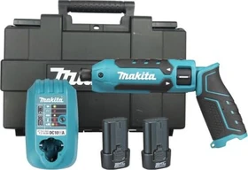 Makita TD023DSE Akku-Stabschlagbohrschrauber/Knickschlagbohrschrauber inkl. 2 Akkus 1.5Ah