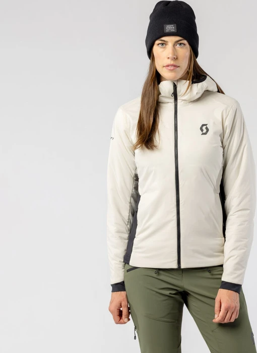 Scott Insuloft Light Hoody Funktionsjacke dust white/black (Damen)