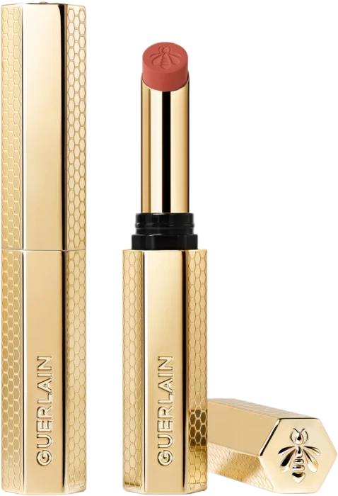 Guerlain KissKiss Honey-Infused Intense Lipstick 615 orange blossom, 1.85g