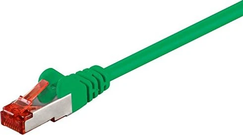 goobay Patchkabel, Cat6, S/FTP, RJ-45/RJ-45, 15m, grün