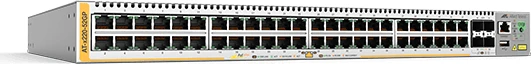 Allied Telesis x220 Rackmount Gigabit Managed Switch, 48x RJ-45, 4x SFP, 740W PoE+