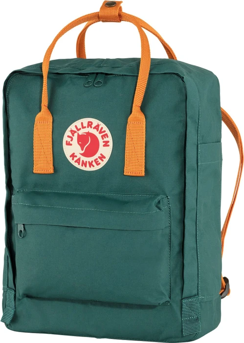 Fjällräven Kanken arctic green/spicy orange
