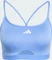 adidas Aeroreact Training 3-Streifen Sport-BH blue fusion (Damen) Vorschaubild