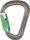 DMM Phantom HMS Schraubkarabiner titanium/green (A577)