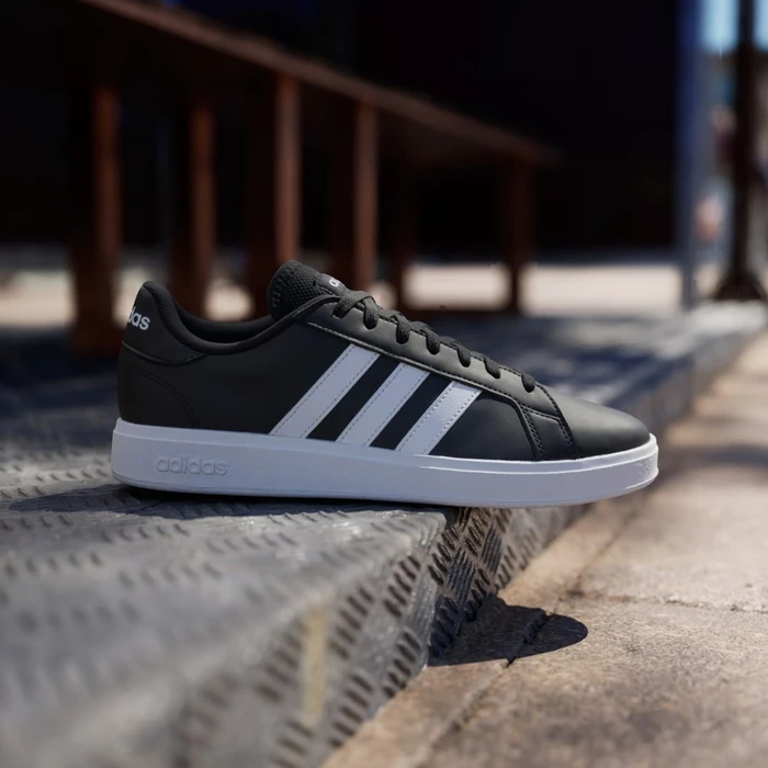 adidas Grand Court Base 2.0 core black/cloud white (Herren)