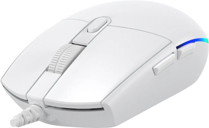 Baracuda Crab White Gaming Mouse, weiß, USB
