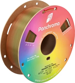 Polymaker Panchroma PLA Gradient Silk, Earth, Spule, 1.75mm, 1.00kg