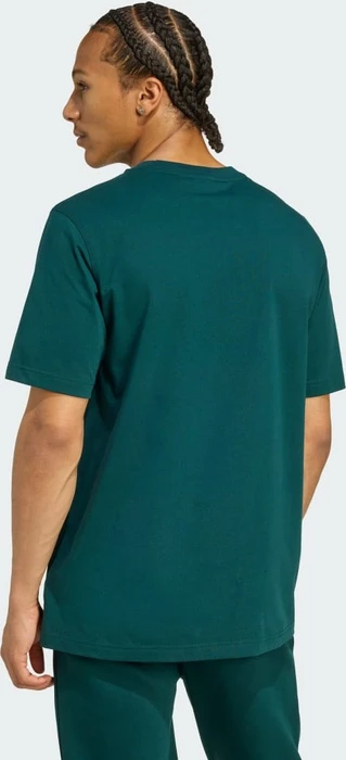 adidas Trefoil Essentials T-Shirt kurzarm aurora ivy (Herren)