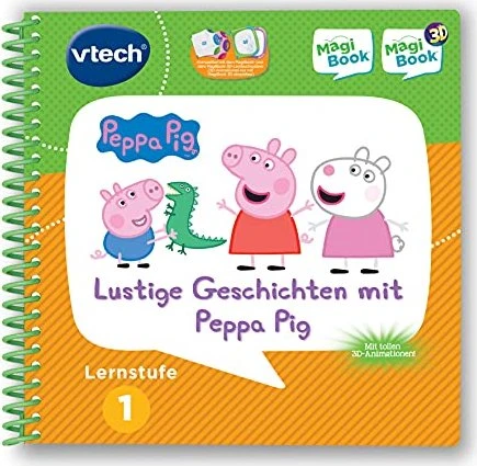 VTech Magibook Lernstufe 1 - Lustige Geschichten mit Peppa Pig 3D