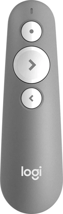 Logitech R500s Laser Presenter, mittelgrau, USB-A/Bluetooth