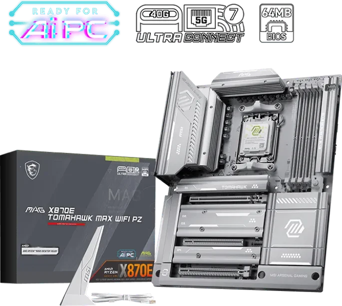 MSI MAG X870E Tomahawk MAX WIFI PZ (AMD AM5)