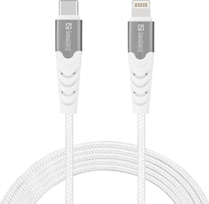 Sandberg USB-C PD to Lightning MFI 2m weiß
