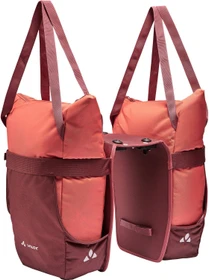 Vaude TwinShopper UniKlip 2 Gepäcktasche hotchili