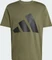 adidas Essentials Big Logo T-Shirt kurzarm olive strata/black (Herren) Vorschaubild