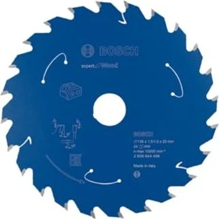 Bosch Professional Expert for Wood Kreissägeblatt 24Z, 136x1x20mm, 1 Stück