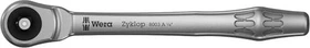 Wera 8003 A Zyklop Metal Push Ratsche, 1/4"