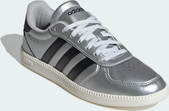 adidas Breaknet Sleek matte silver/core black/off white (Damen)