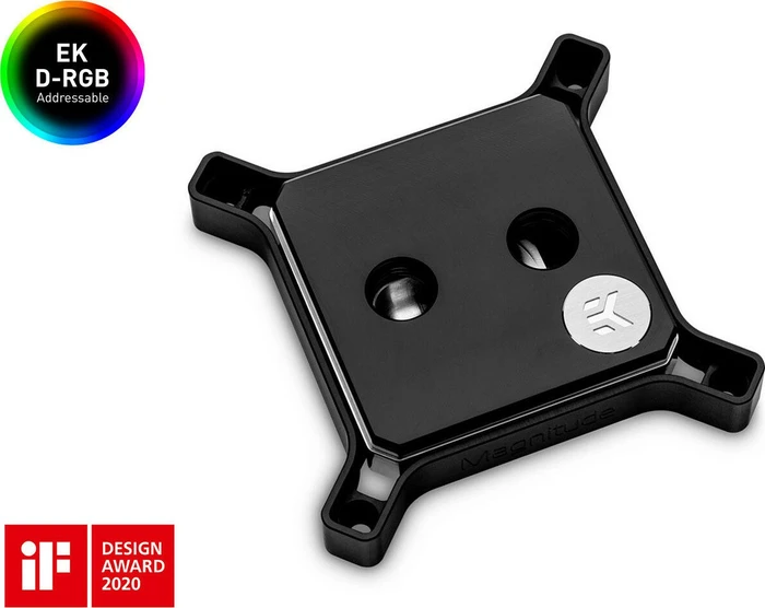 EK Water Blocks Quantum Line EK-Quantum Magnitude D-RGB, 115X, Nickel Acetal
