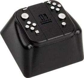 Zomoplus Keycap Gamepad I, Aluminium, silber/schwarz, 1 Taste