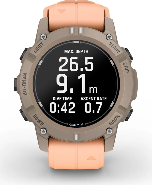 Garmin Descent G2 paloma/shell pink