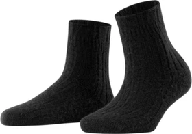 Falke Bed Rib Socken schwarz (Damen)